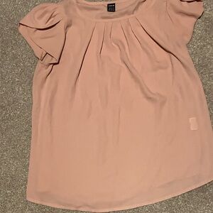 Women's Pink Extra Small Blouse